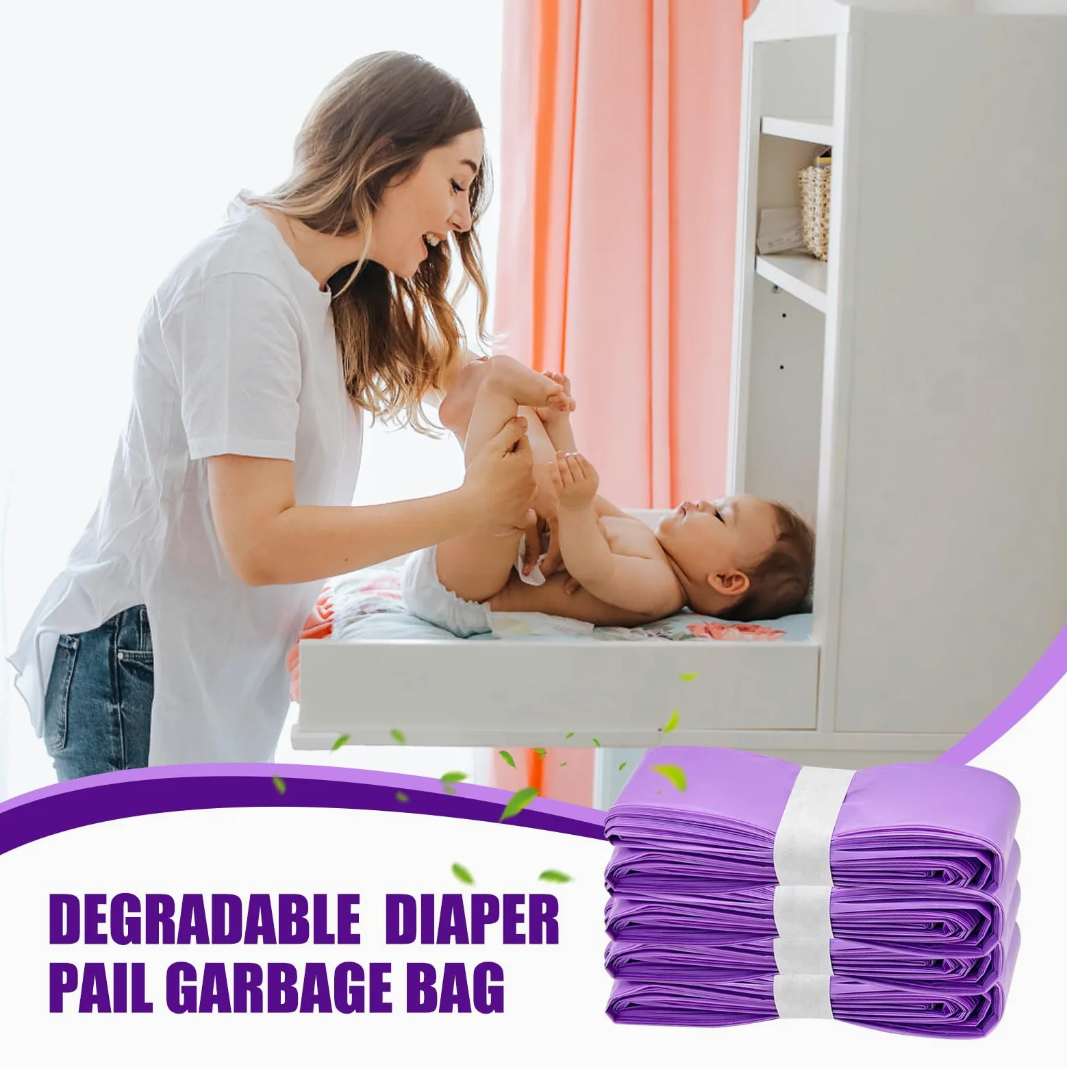 qianduoduo 16 Piezas Recambios Cubos de Pañales, Recambios ORIGINALES, Papelera Pañales ORIGINALES, Litter Locker II, LitterLocker Fashion