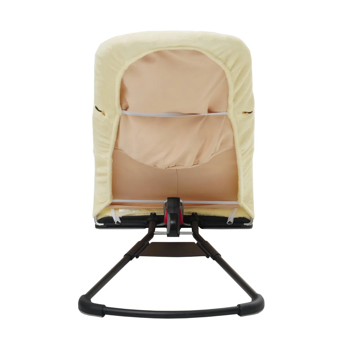 Cubre funda para hamaca bebé Belltop compatible con hamaca BabyBjörn Soft & Bliss. Funda invierno para asiento balancín bebé: hipoalergénica y cálida. Cubierta para asiento para mecedora bebé - Beige