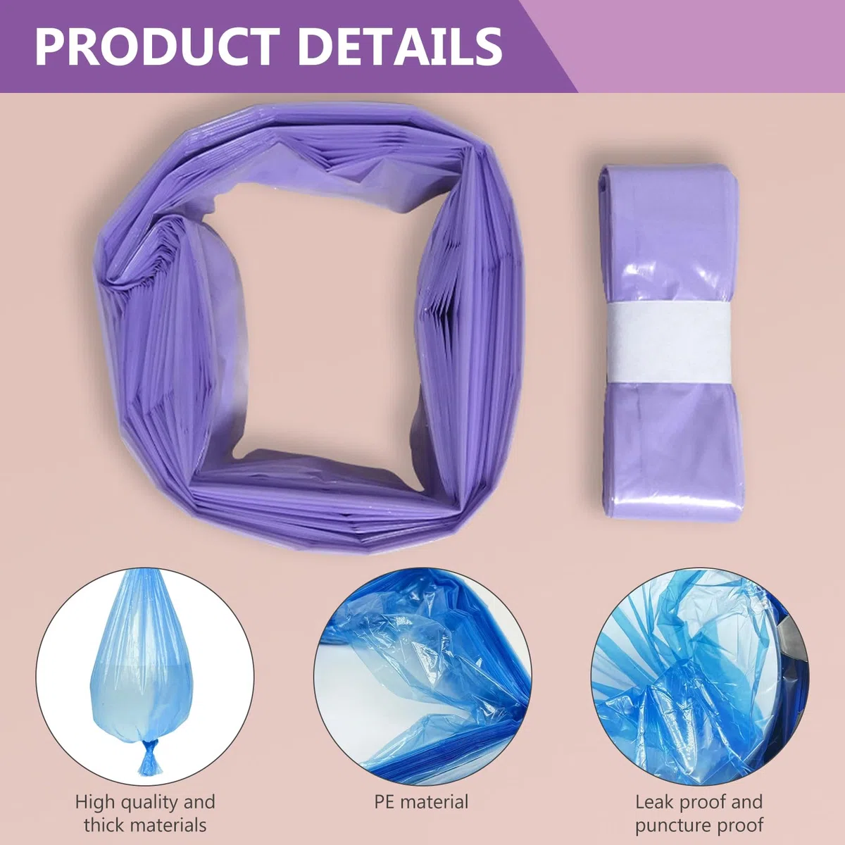 12 Recambios para Cubos de Pañales, Recambios de Papeleras de Pañales, Recambios Contenedor Pañales, Recambios para Pañales para Contener 2500 Pañales con 7 Capas de Barrera de Olor