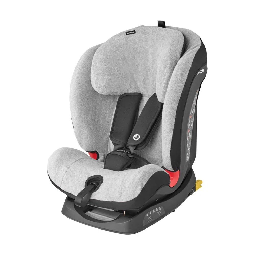 Maxi-Cosi Funda para Silla de Coche Maxi-Cosi Titan/Titan Plus, funda protectora de algodon, Fresh Grey, Gris