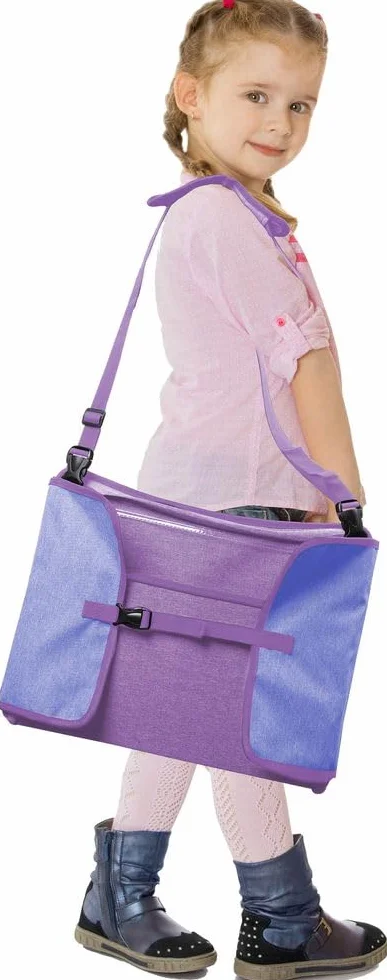 Disney Frozen - Mesa de viaje para coche – Bandeja para niña con gráficos Elsa Anna Olaf – Cómoda y ajustable – Mesa con bolsillos portaobjetos – Estante multifunción para dibujos y aperitivos