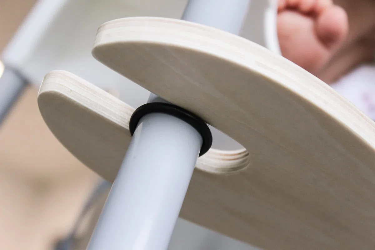Reposapiés compatible con trona IKEA ANTILOP Altura Ajustable Reposapiés para Trona Infantil