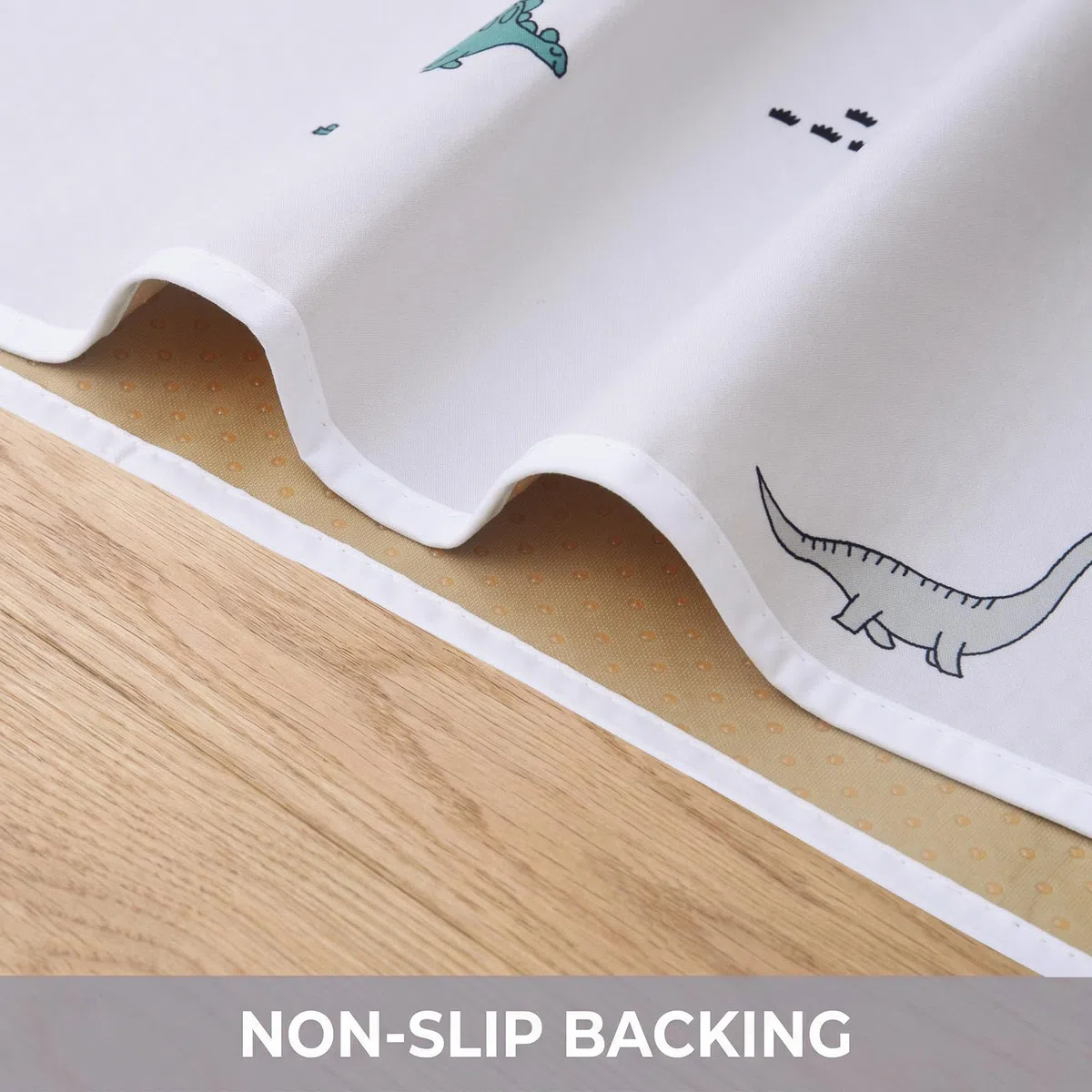 Womumon - Tapete antisalpicaduras de 51 pulgadas para debajo de la silla alta, artes, manualidades, lavable, impermeable, antideslizante, tapete de juego portátil y mantel