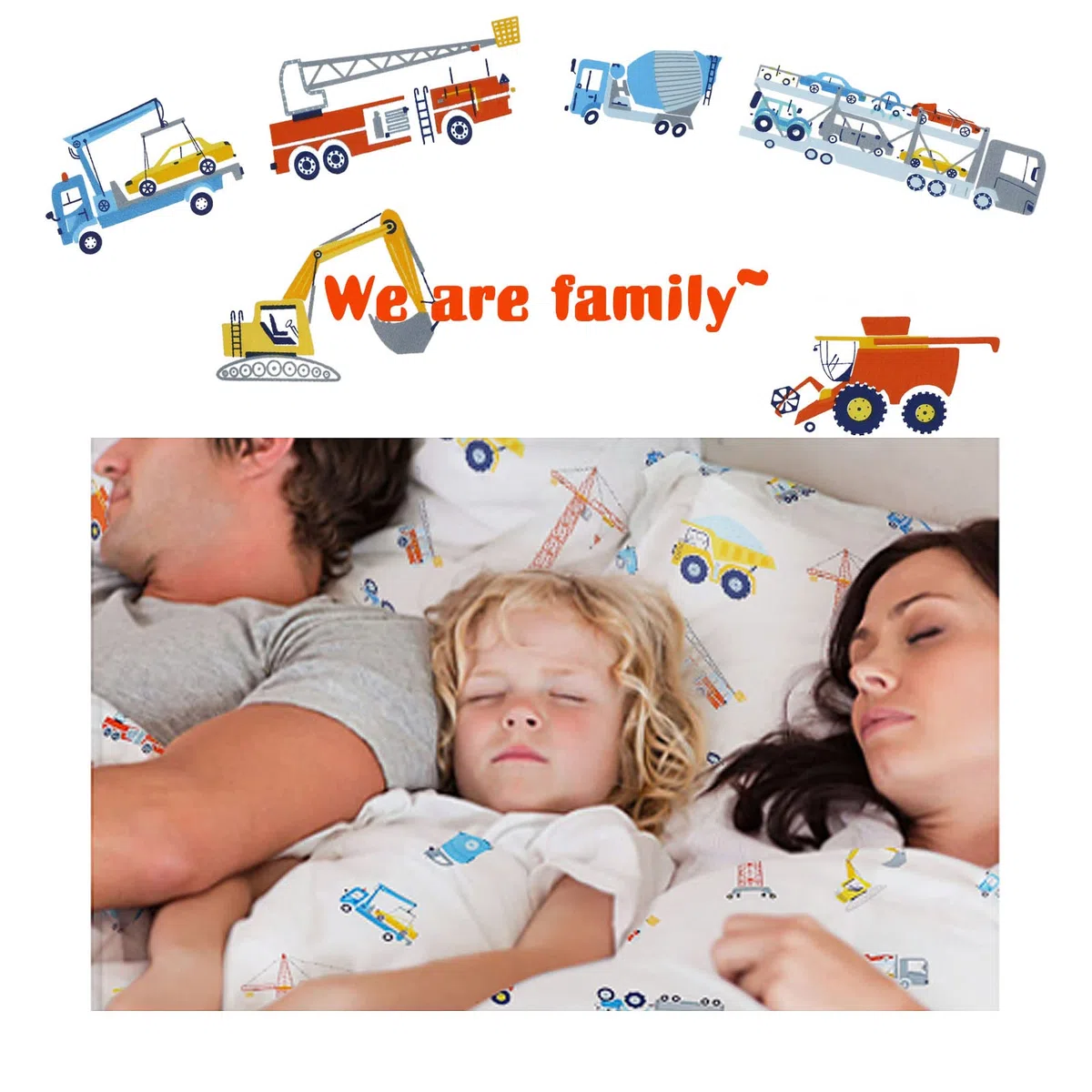 Juego de Ropa de Cama para Bebés Edredones Muselina de Algodón Funda Nórdica 100 x 135 cm Funda de Almohada 40x60 cm