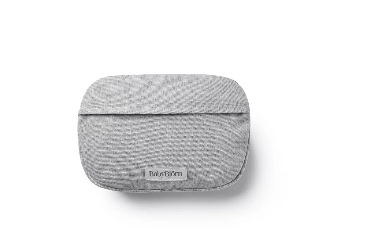 BabyBjörn Bolsa para Mochila Porta Bebé, Tejido Jaspeado, Gris Claro