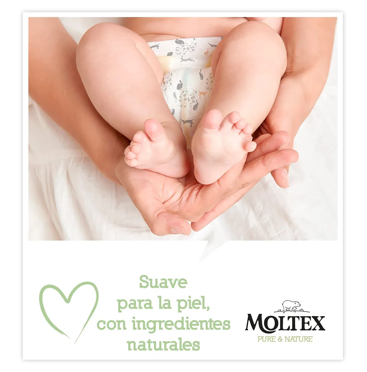 Moltex Pure & Nature Pañales Ecológicos Talla 1 (2-5 kg) - 88 Pañales