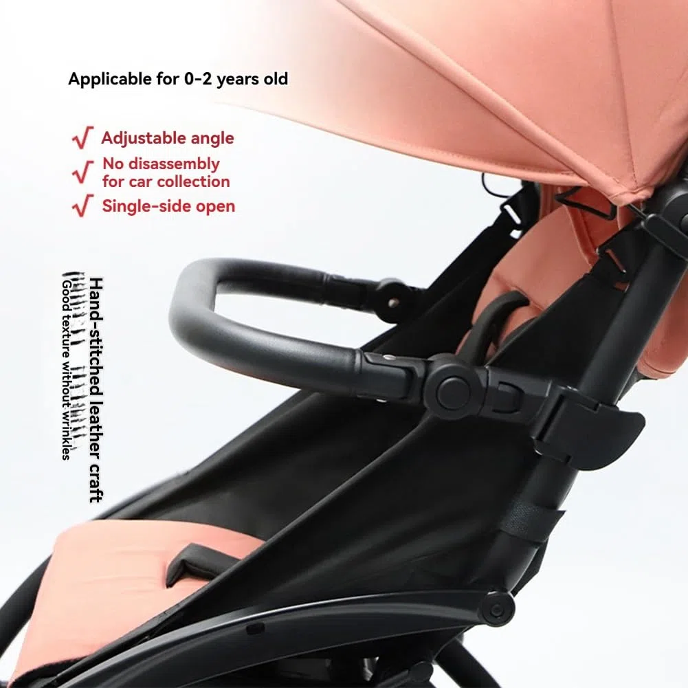 Osmond Barra de Parachoques para Cochecito, Apoyabrazos, Accesorios para Cochecito, Manillar Ajustable para Cochecito de YOYO/, Apoyabrazos Central