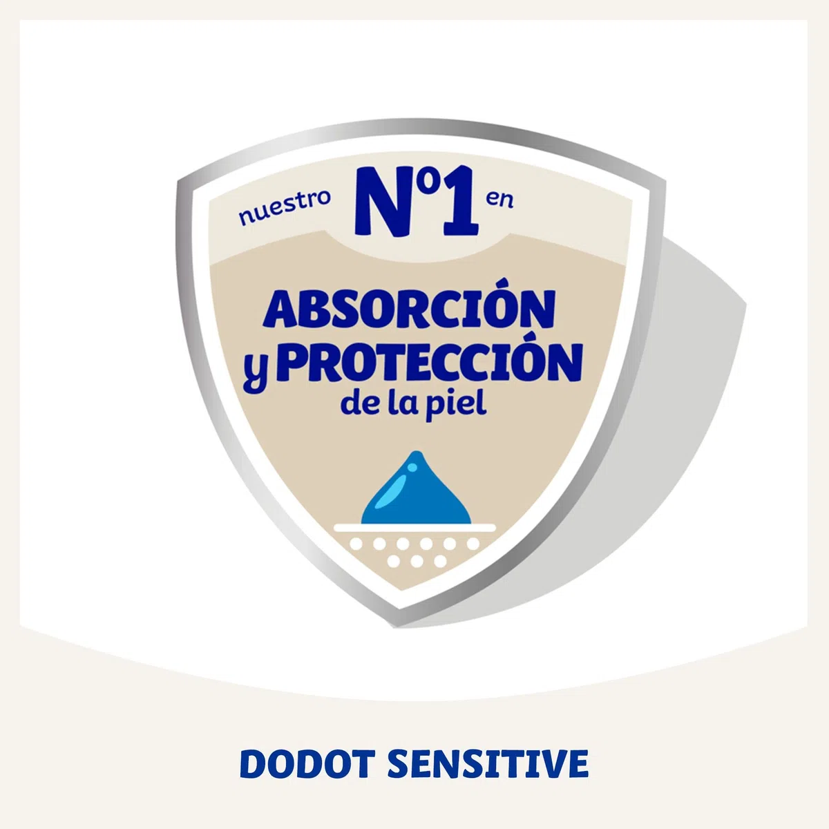 DODOT Sensitive - Pañales, 9 A 14 Kg, Blanco, Talla 4, Vanilla, 48 Unidad