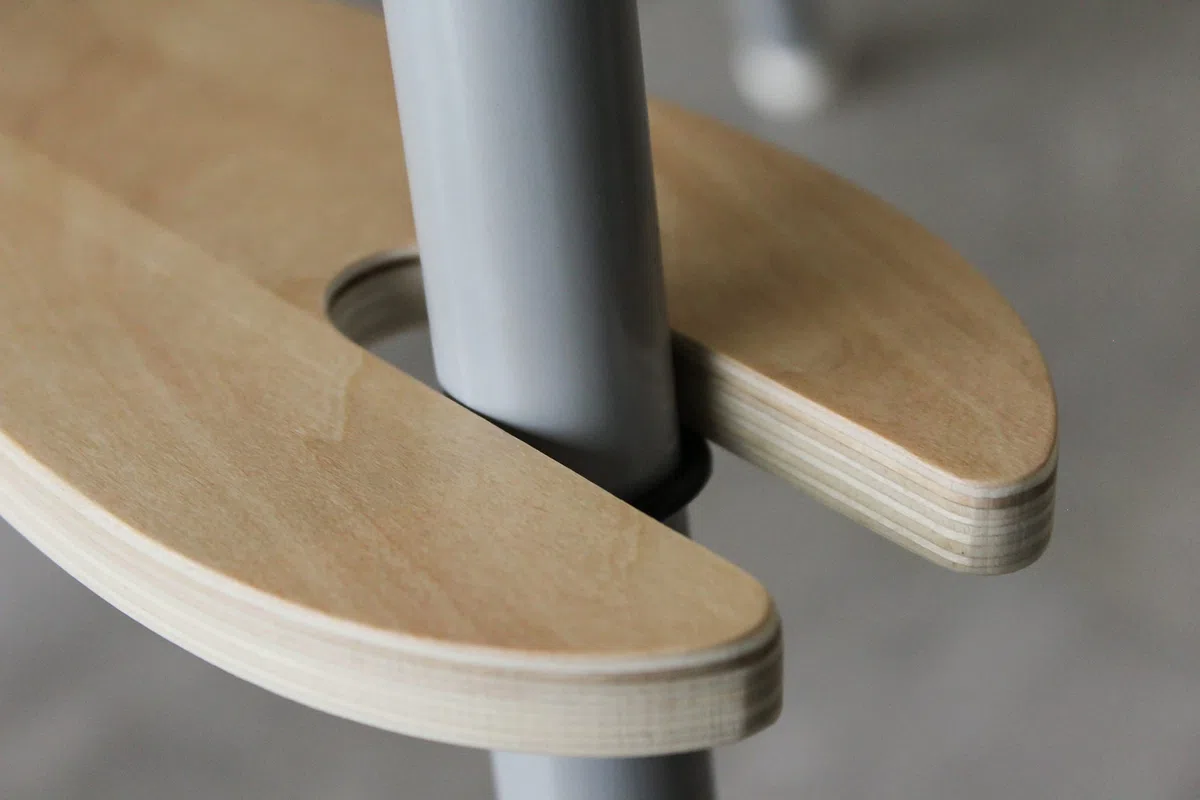 Reposapiés compatible con trona IKEA ANTILOP Altura Ajustable Reposapiés para Trona Infantil