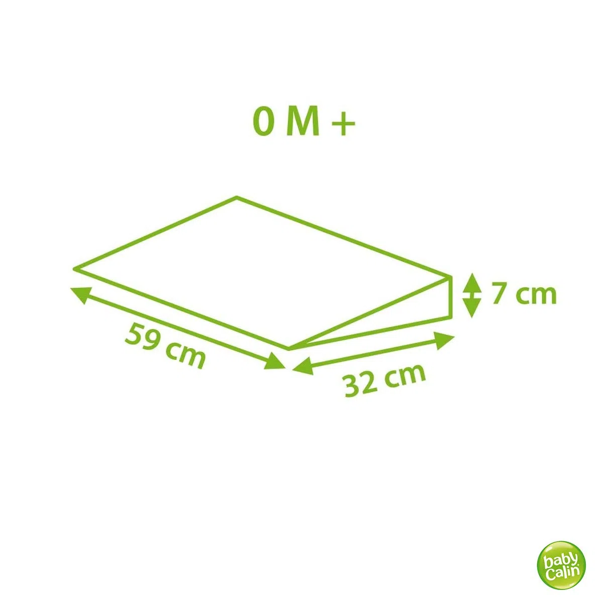 babyCalin - Tablero inclinado 59 x 32 cm