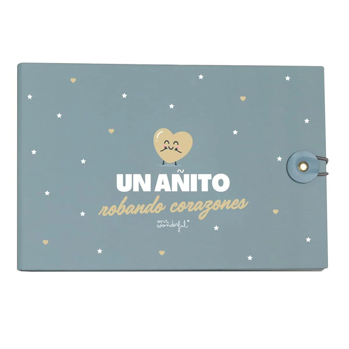 Mr. Wonderful Álbum de fotos, Un añito robando corazones, 23 x 3,5 x 15