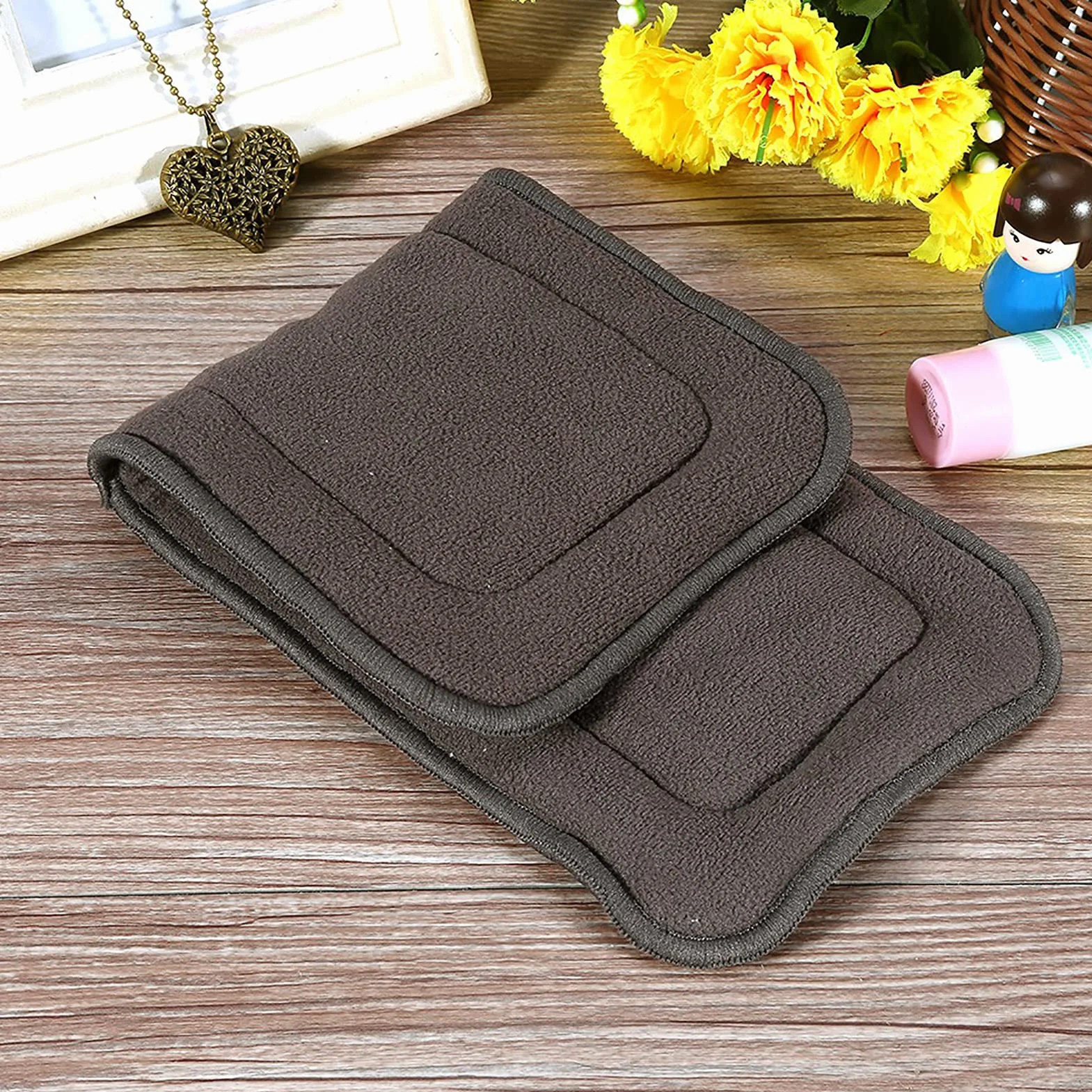 4 forros lavables de 5 capas de bambú para pañales, suaves, cómodos, superabsorbentes, para adultos