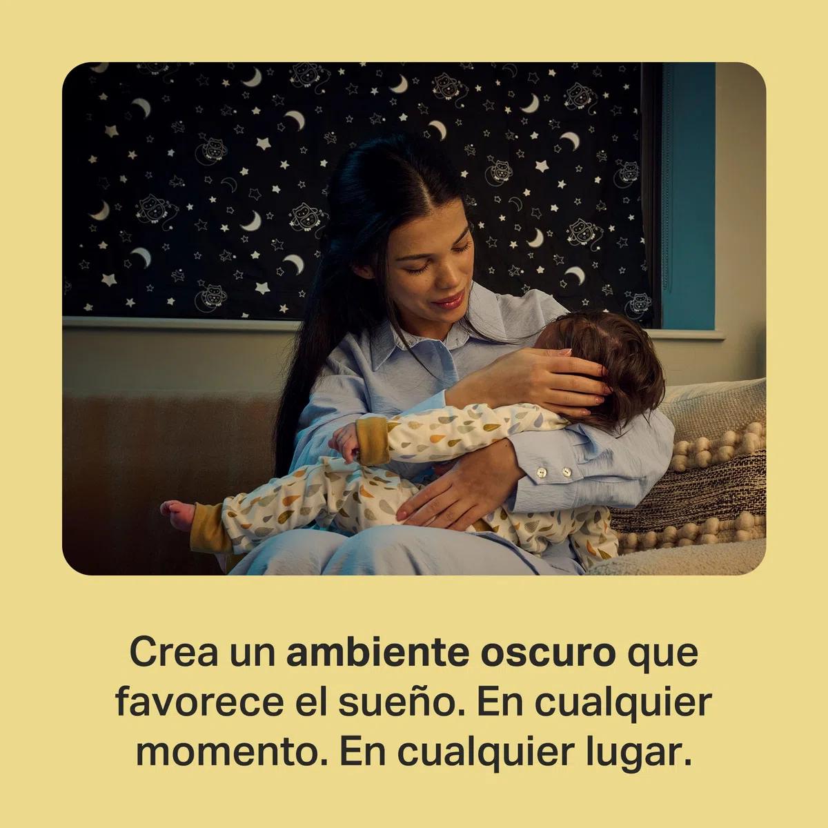 Tommee Tippee Cortina Opaca de Viaje Sleeptime con ventosas, Ajustable y Ligera, tamaño Normal, 130 x 99 cm