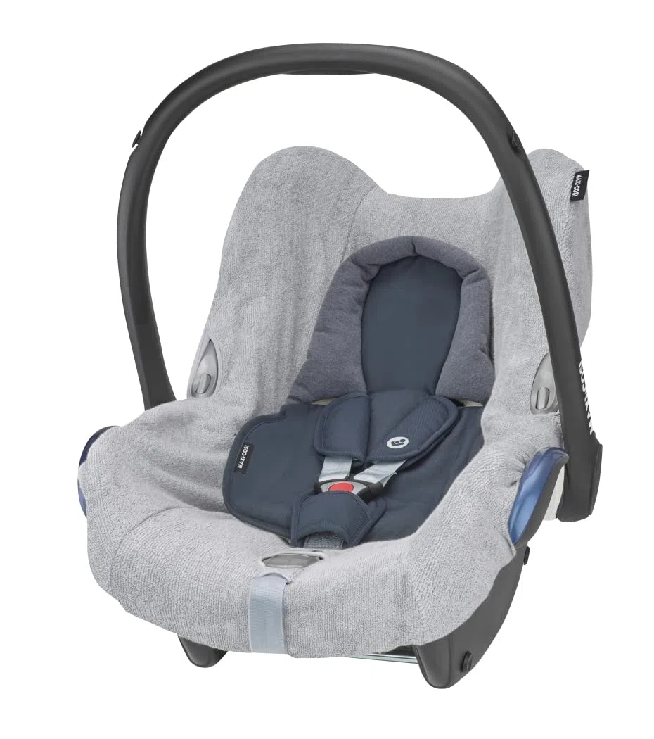 Maxi-Cosi Funda para Silla de Coche Grupo 0+ Maxi-Cosi Cabriofix, funda protectora de algodón, Color Fresh Grey
