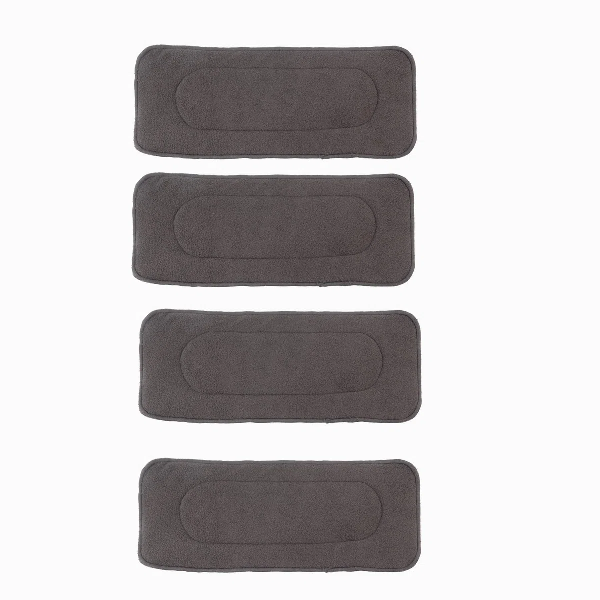 4 forros lavables de 5 capas de bambú para pañales, suaves, cómodos, superabsorbentes, para adultos
