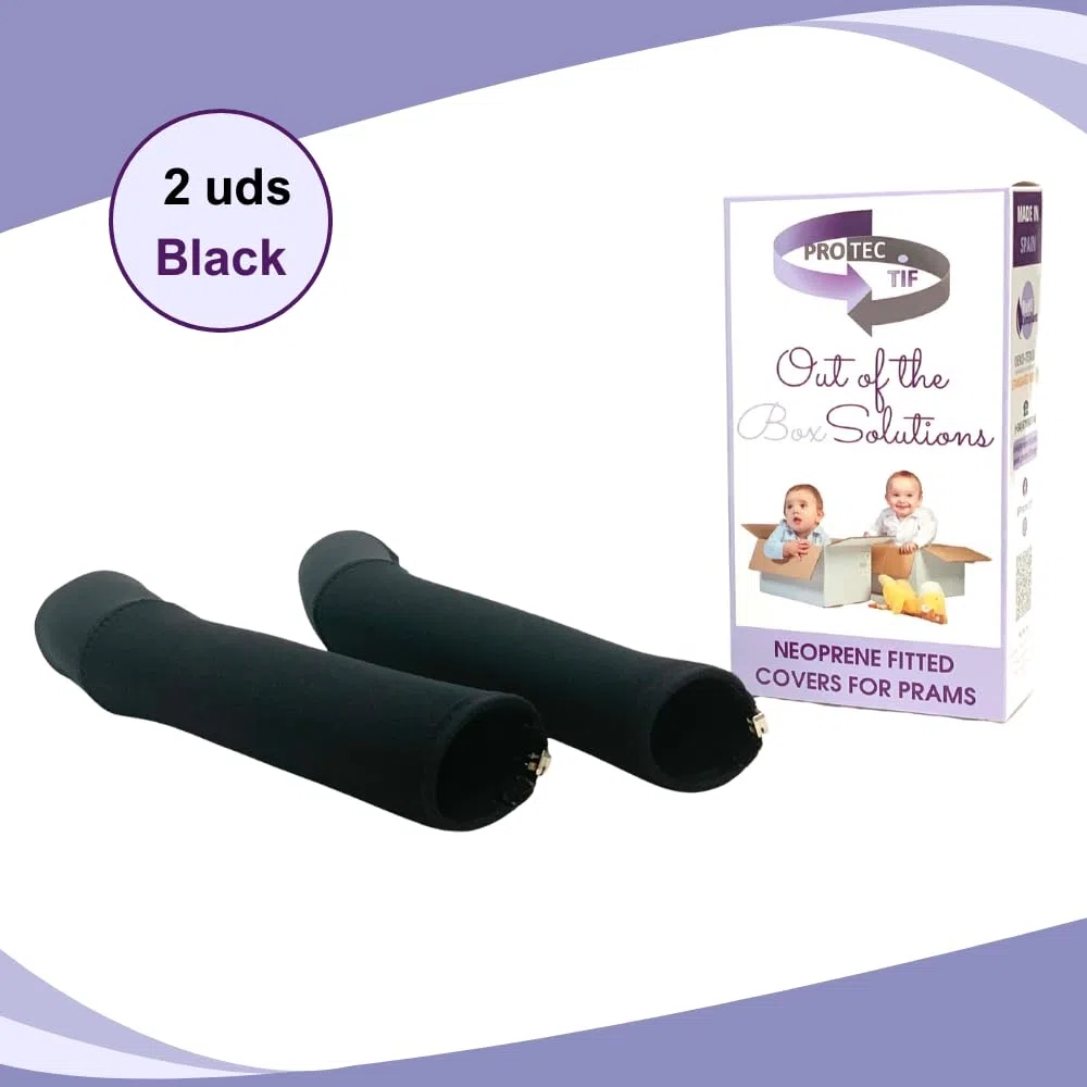 PROTEC TIF | Fundas Protectoras de Neopreno para Manillar Compatible con Bugaboo BUTTERFLY (Se colocan sobre las Fundas originales)