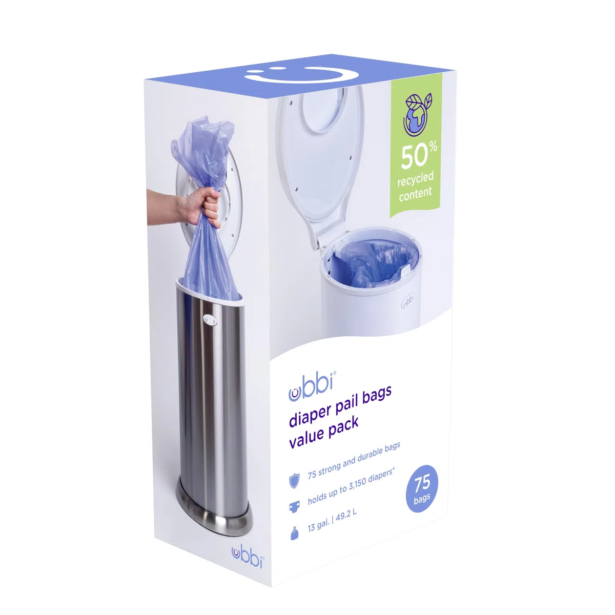 Ubbi U10086-3 packs bolsas de plástico