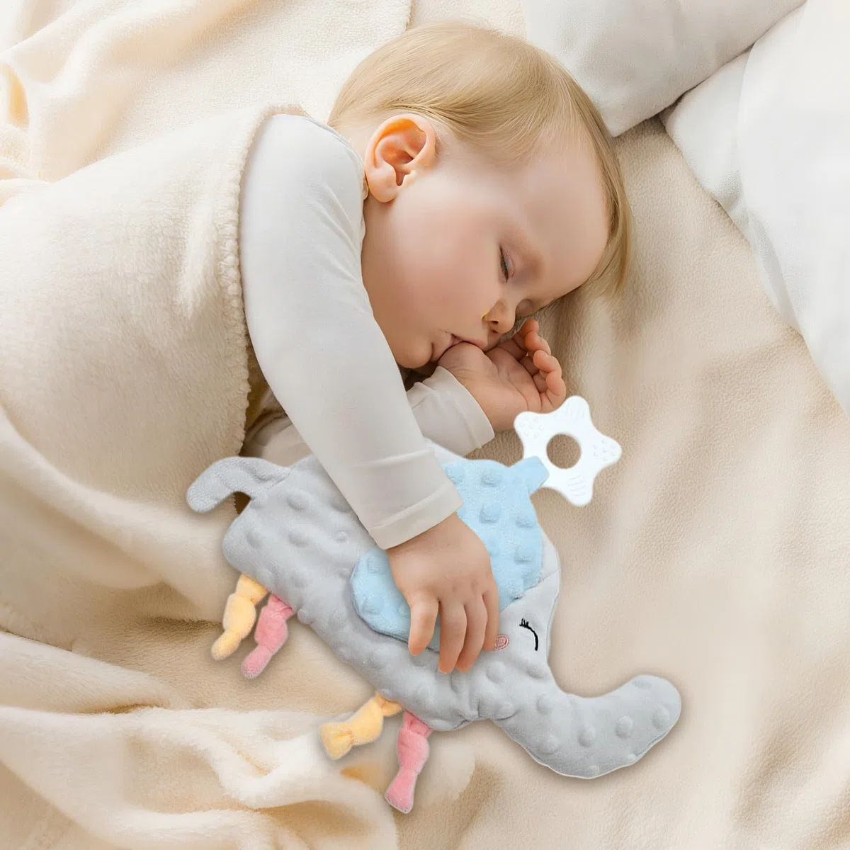 Sosegador Para El Sueño Del Bebé - Peluche Vibrador con Dibujos Animados para Dormir,Reclinable Para Cochecito Cuna Dormitorio Hogar Y Viajes