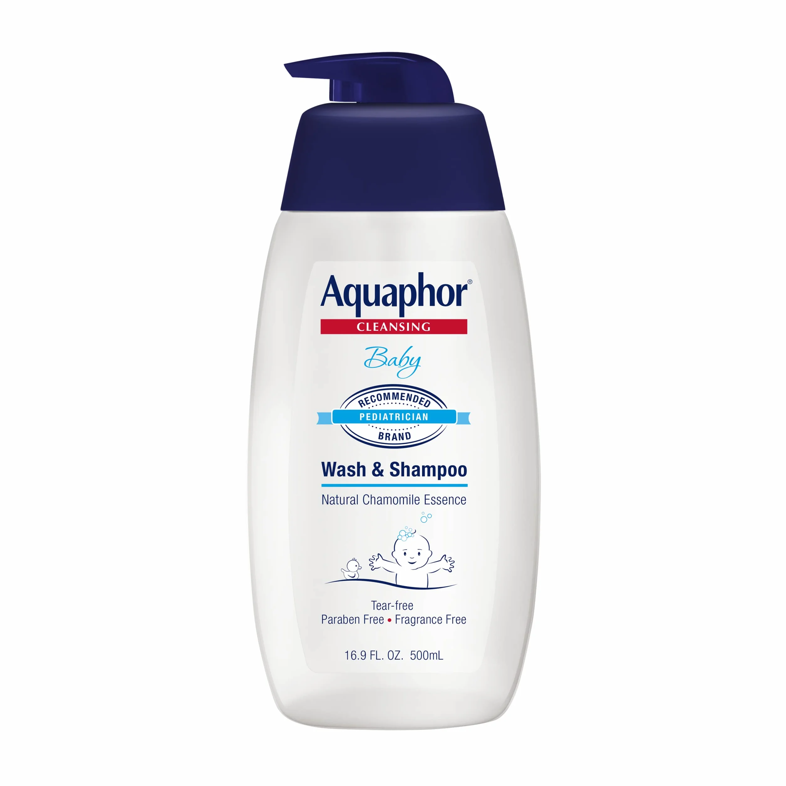 Aquaphor Baby Wash & Shampoo 16.9 Fluid Ounce