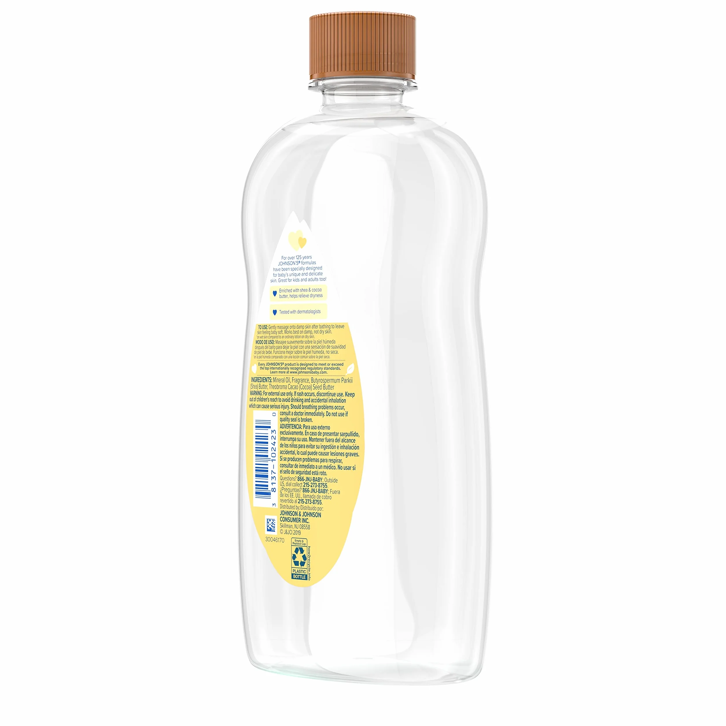 Johnson's Baby Oil, Shea & Cocoa Butter, 20 Ounce by Johnson's Baby