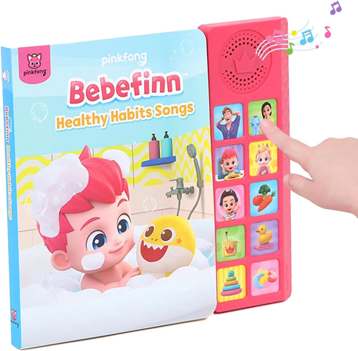 Pinkfong Libro de Sonidos de hábitos saludables de Bebefinn