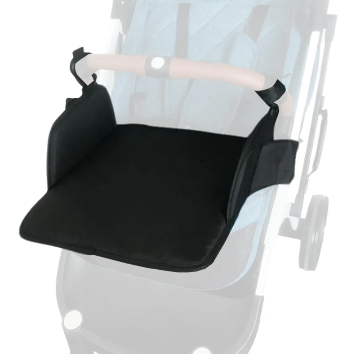 Adjunto del asiento del cochecito, extensión de reposo pie de avión para cochecito de 12x13.7 pulgadas, cabello de los cochecitos ajustables para cochecitos accesorios