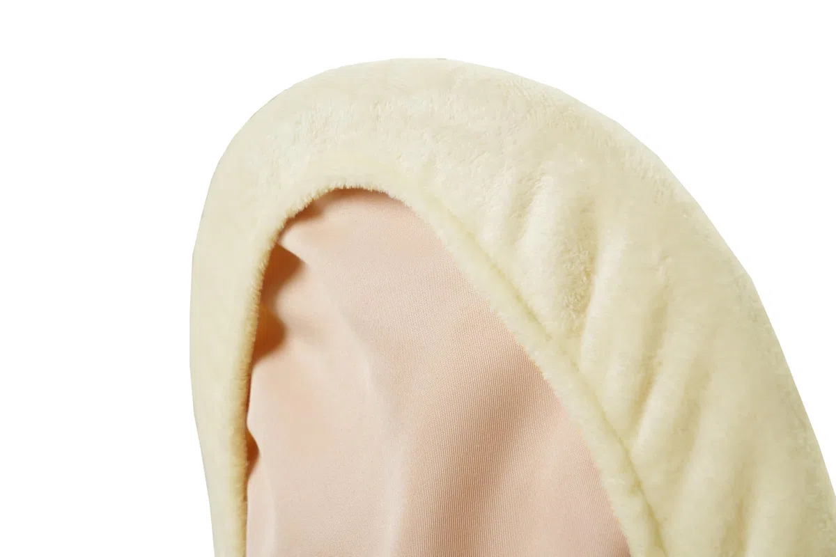 Cubre funda para hamaca bebé Belltop compatible con hamaca BabyBjörn Soft & Bliss. Funda invierno para asiento balancín bebé: hipoalergénica y cálida. Cubierta para asiento para mecedora bebé - Beige