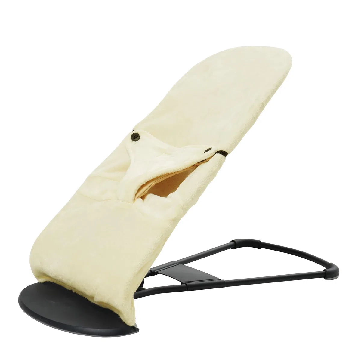Cubre funda para hamaca bebé Belltop compatible con hamaca BabyBjörn Soft & Bliss. Funda invierno para asiento balancín bebé: hipoalergénica y cálida. Cubierta para asiento para mecedora bebé - Beige