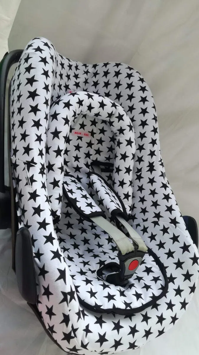 MOON-BEBE reductor para Portabebe y silla de coche grupo 0 (AZUL)