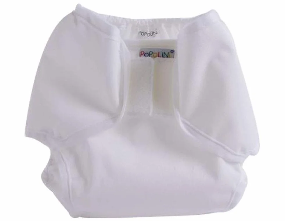 Popolini PopoWrap - Cobertor de pañal blanco Talla:XL