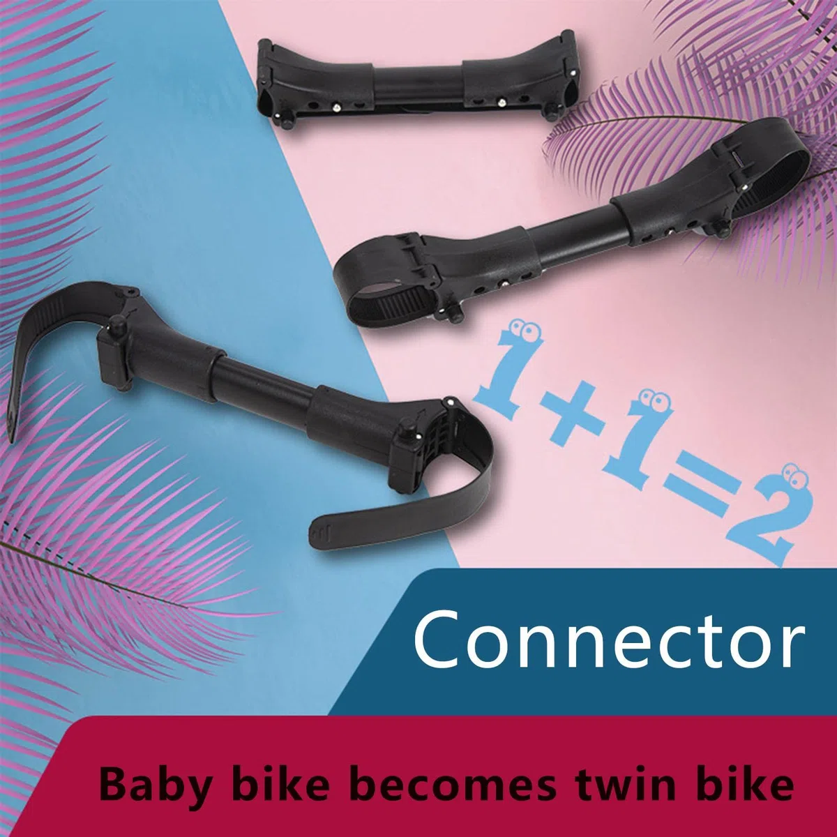 Conectores para bebé múltiples Seguros para Carrito bebé Que conectan Juntas universales para bebé