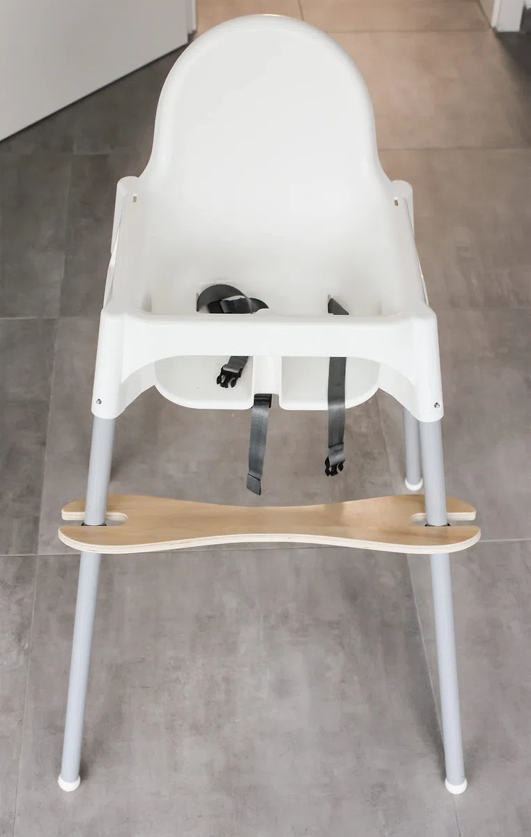 Reposapiés compatible con trona IKEA ANTILOP Altura Ajustable Reposapiés para Trona Infantil