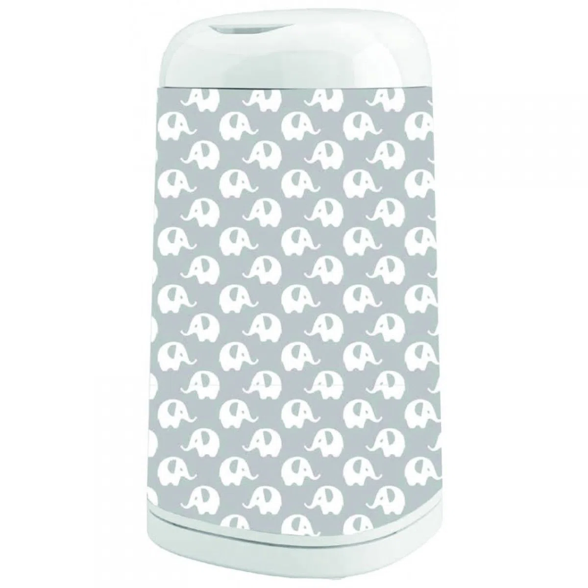 Angelcare Funda decorativa Elefantes grises para papelera de pañales Dress Up