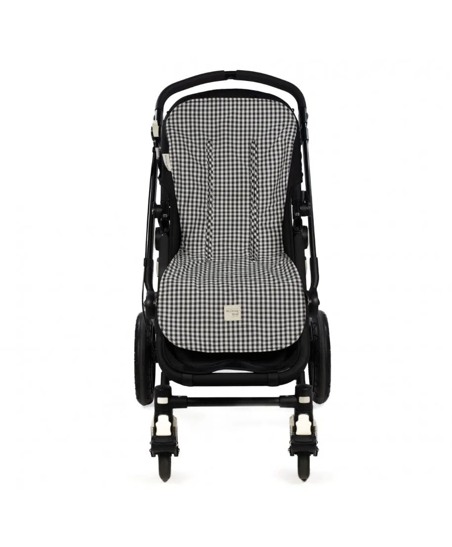 COLCHONETA I LOVE VICHY NEGRO WALKING MUM