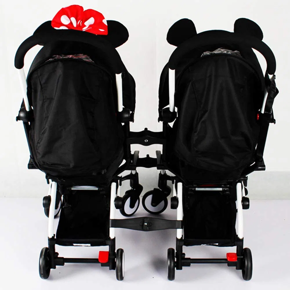 Conectores de cochecito para cochecitos Babyzen YOYO/YOYO +, convierten dos cochecitos sencillos en un cochecito doble