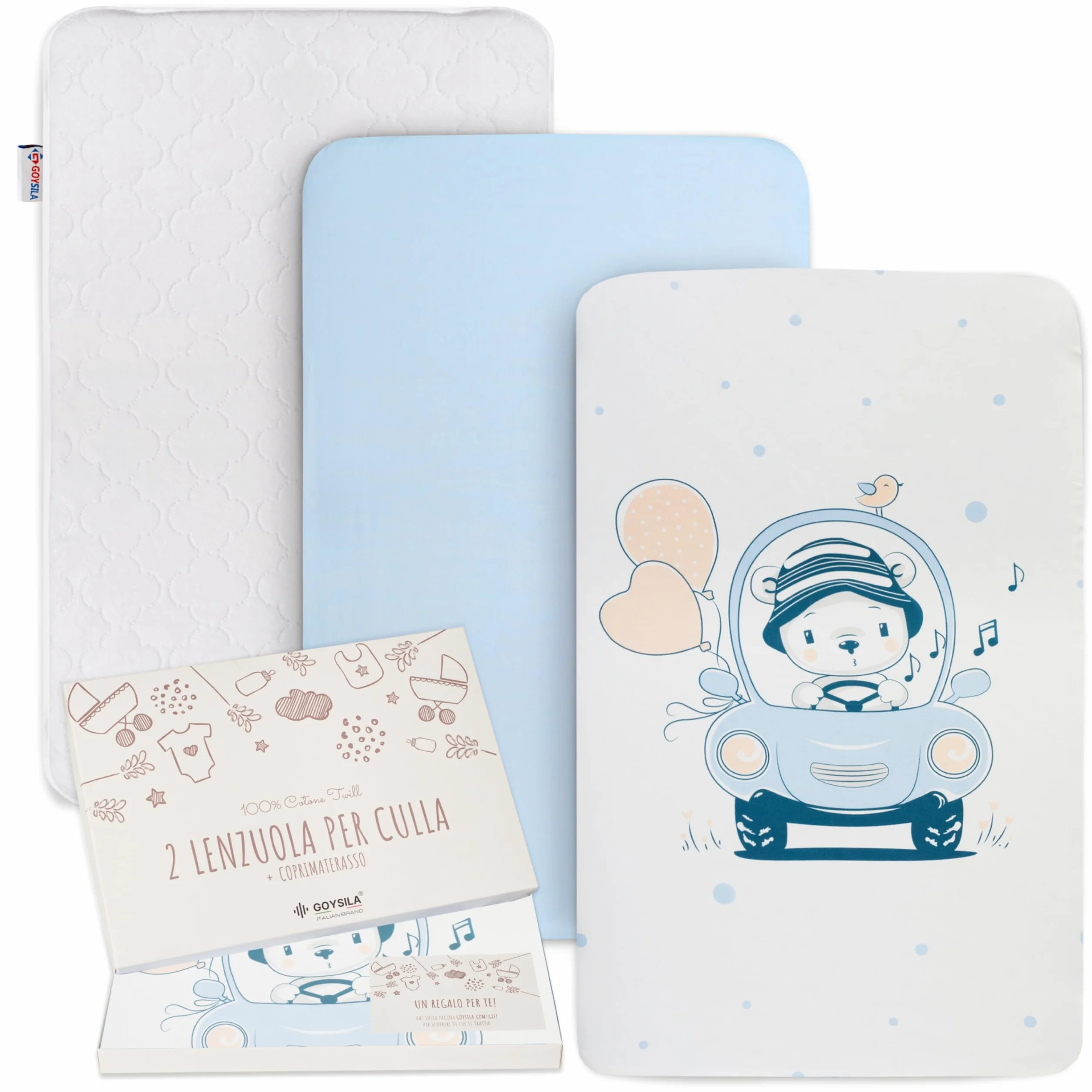 GOYSILA Sabanas Next2Me Chicco 2Piezas 100% Algodon + 1 Protector Colchón Certificado Oeko-Tex Colchón 50x83cm 2 Sabana Bajera Compatible Cuna Next to Me Lullago Kinderkraft UNO Jane Babyside (Carro)