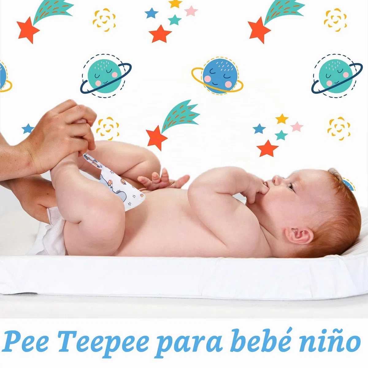 Pipi Tipi Lote de 12 protectores de pañales para bebé con bolsa húmeda y fuerte absorción de agua