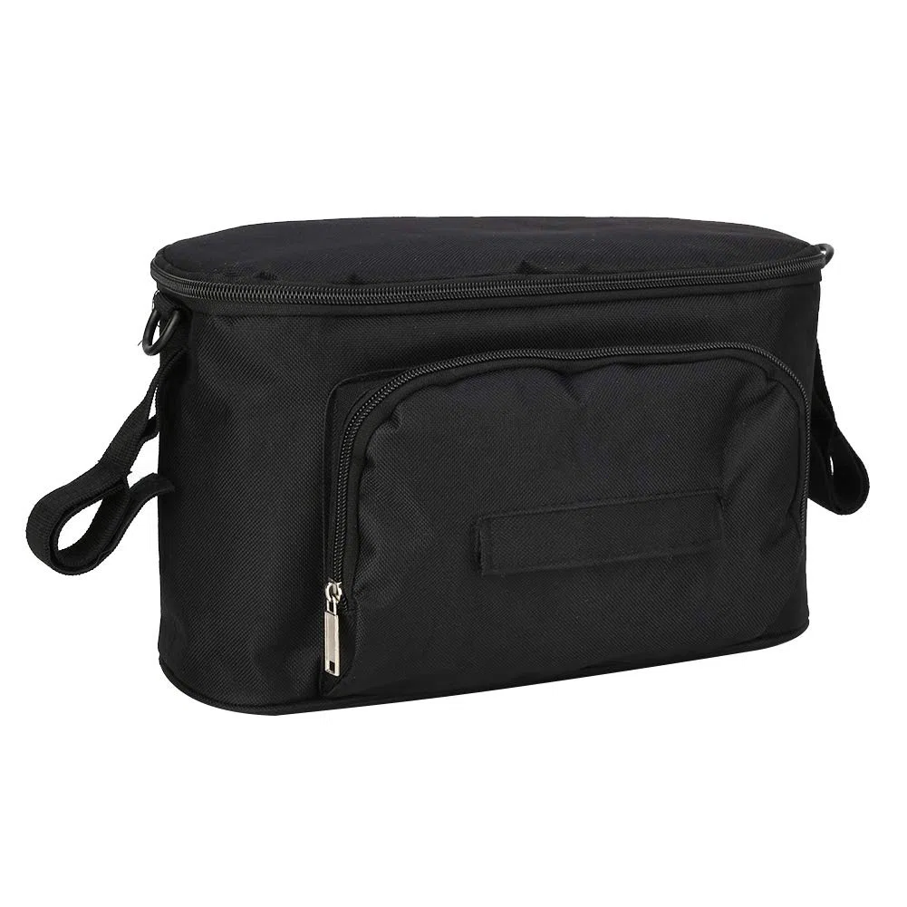 Bolsa Organizador de Cochecito, Bolsa de cochecito de bebé, Bolsa de almacenamiento de cochecito de bebé universal impermeable Bolsa de pañales de tela Titular de colgar Bolsa de almacenamiento