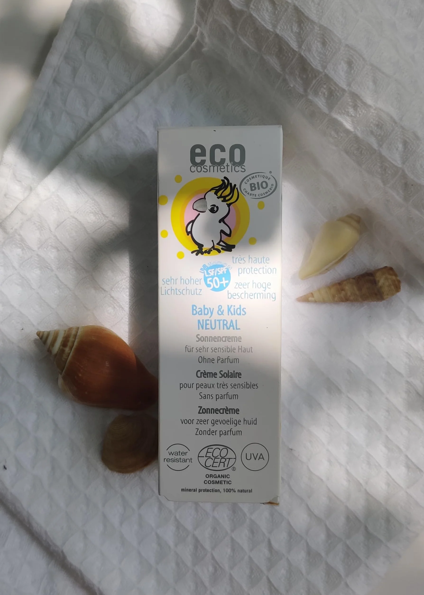 eco cosmetics: bebé& Kids Neutral Crema solar LSF 50 (50 ml)