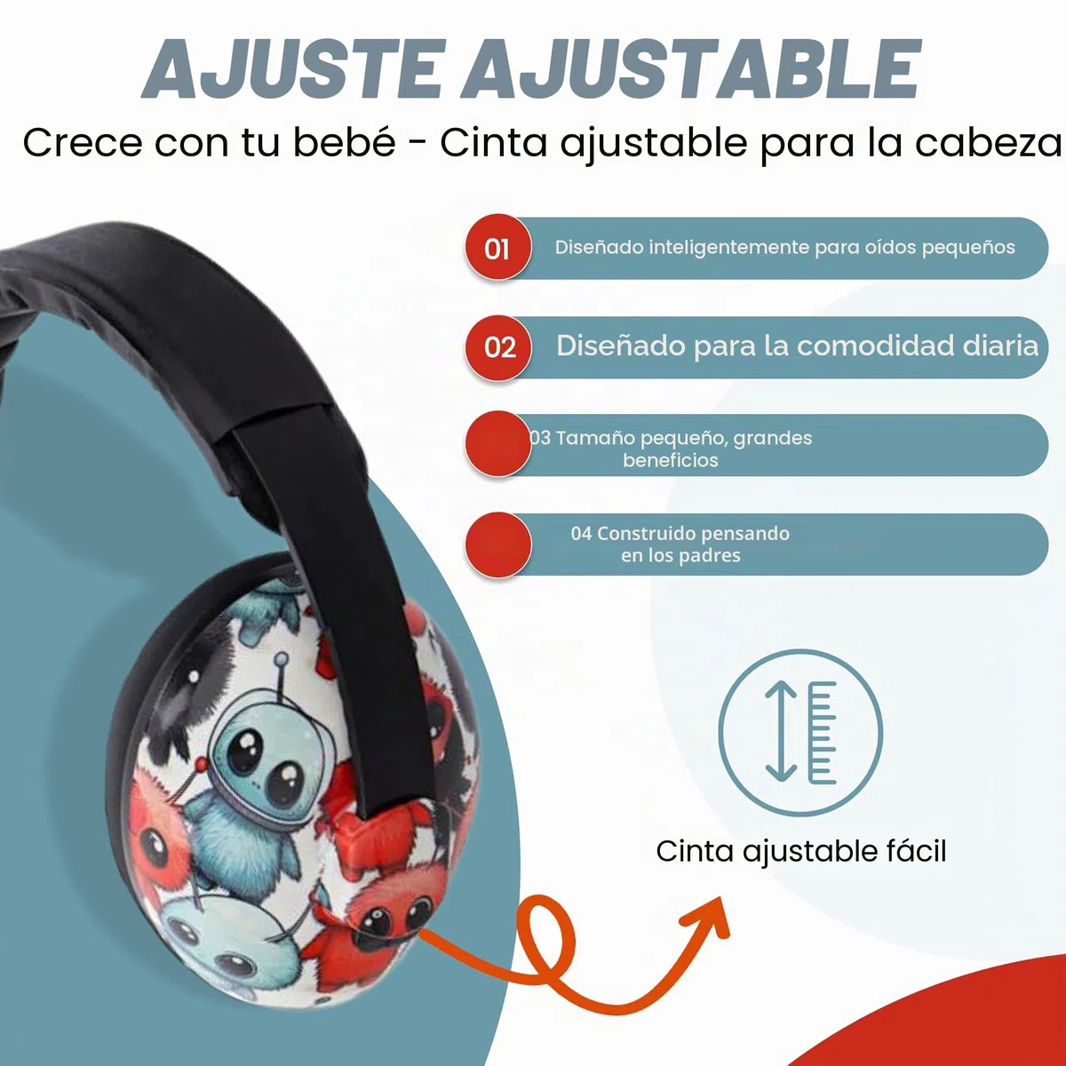 ME&LIO Protección auditiva para niños y niños pequeños, cancelación de ruido, auriculares para niños, autismo y viajes, protección auditiva para bebés de 0 a 2 años