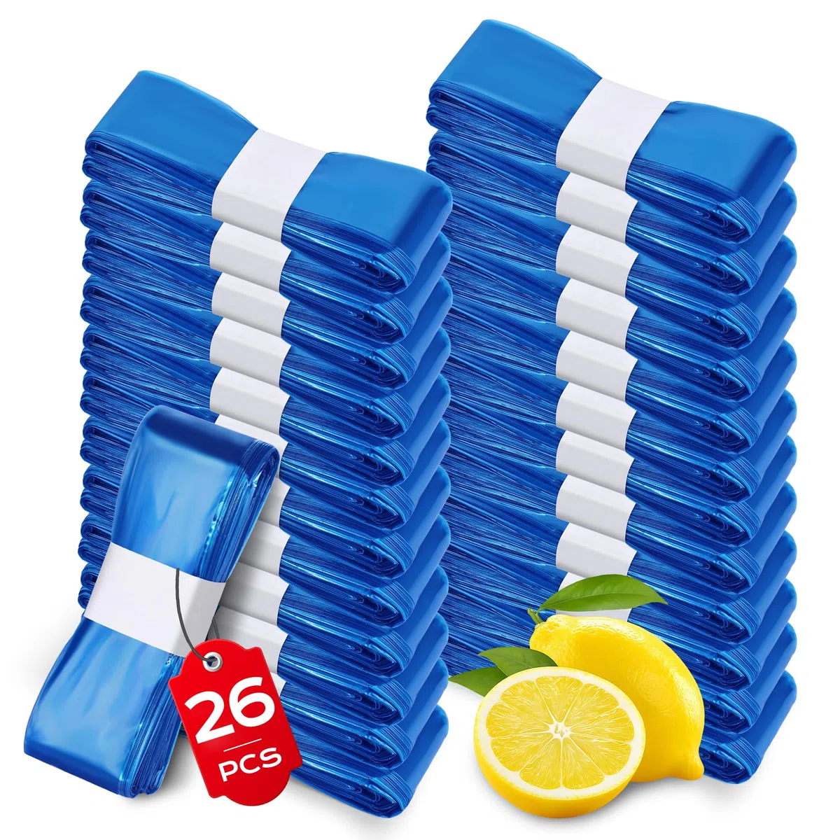 26 Piezas Recambios Cubos Pañales Gran Capacidad, Modelo Reforzado | Compatible con Tommee Tippee, Angelcare y Litter Locker Fácil de Instalar
