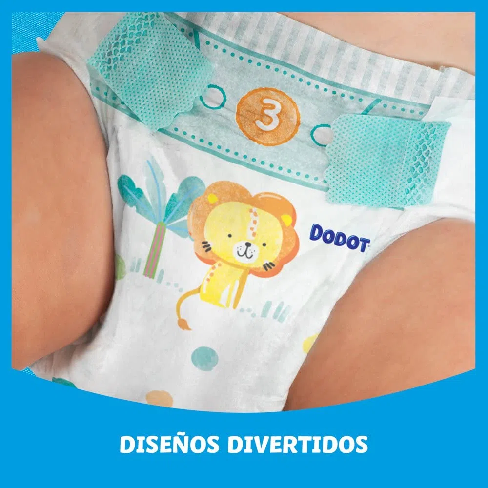 Dodot Bebé Seco Extra - Jumbo Pack Talla 3-66 uds.