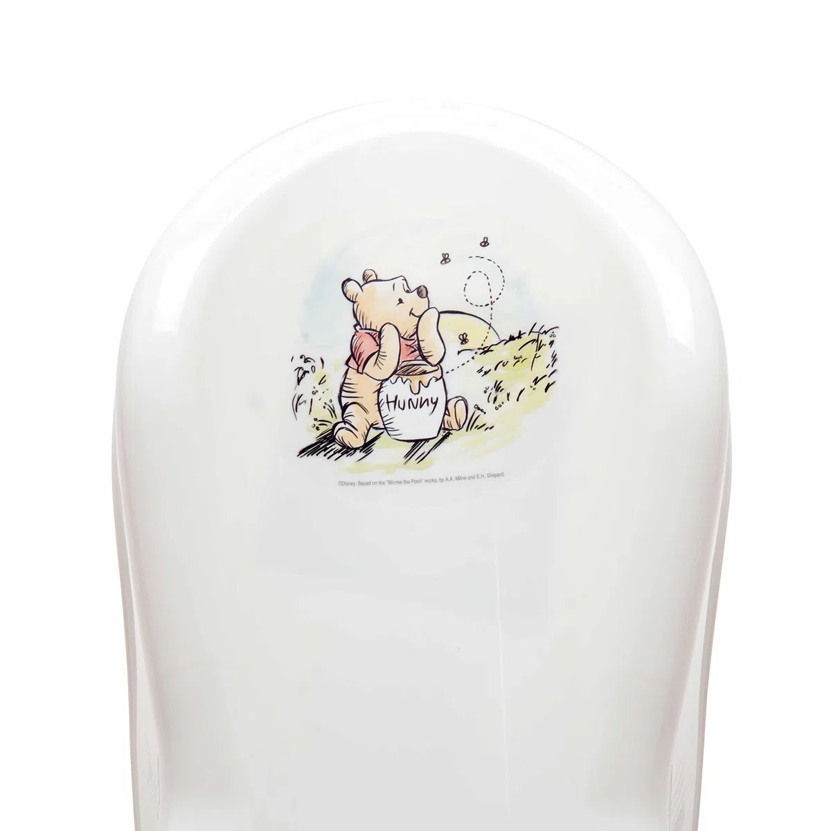 keeeper Disney Hamaca de Baño Antideslizante Winnie the Pooh, De 0 a 6 Meses aprox, Leon, Blanco