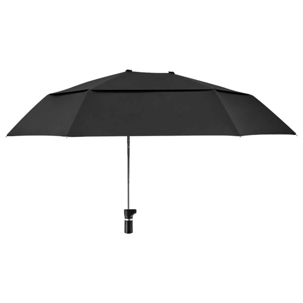Paraguas de silla con abrazadera ajustable, paraguas de silla de ruedas de protección de lluvia/UV, 40.9 Parasol extendido de doble lado para cochecito, cochecito, bicicleta, sillas de playa, blanque