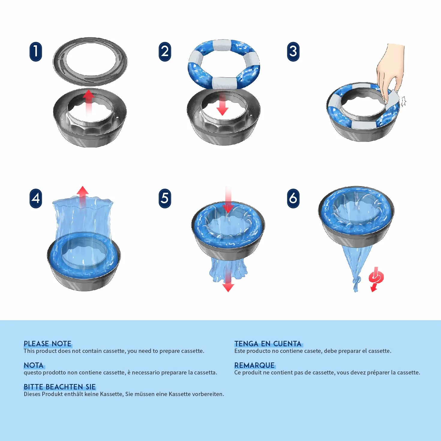 Mom's Aide Recambios compatible con el contenedor de pañales Tommee Tippee Sangenic Tec+Simplee Sangenic + Twist & Click (paquete de 8)