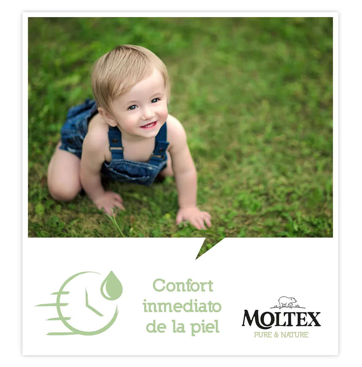 Moltex Pure & Nature Pañales Ecológicos Talla 1 (2-5 kg) - 88 Pañales