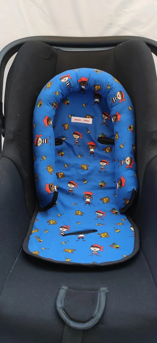 moon-bebe Reductor Universal MaxiCosi, Silla de Coche y de Paseo (blue)