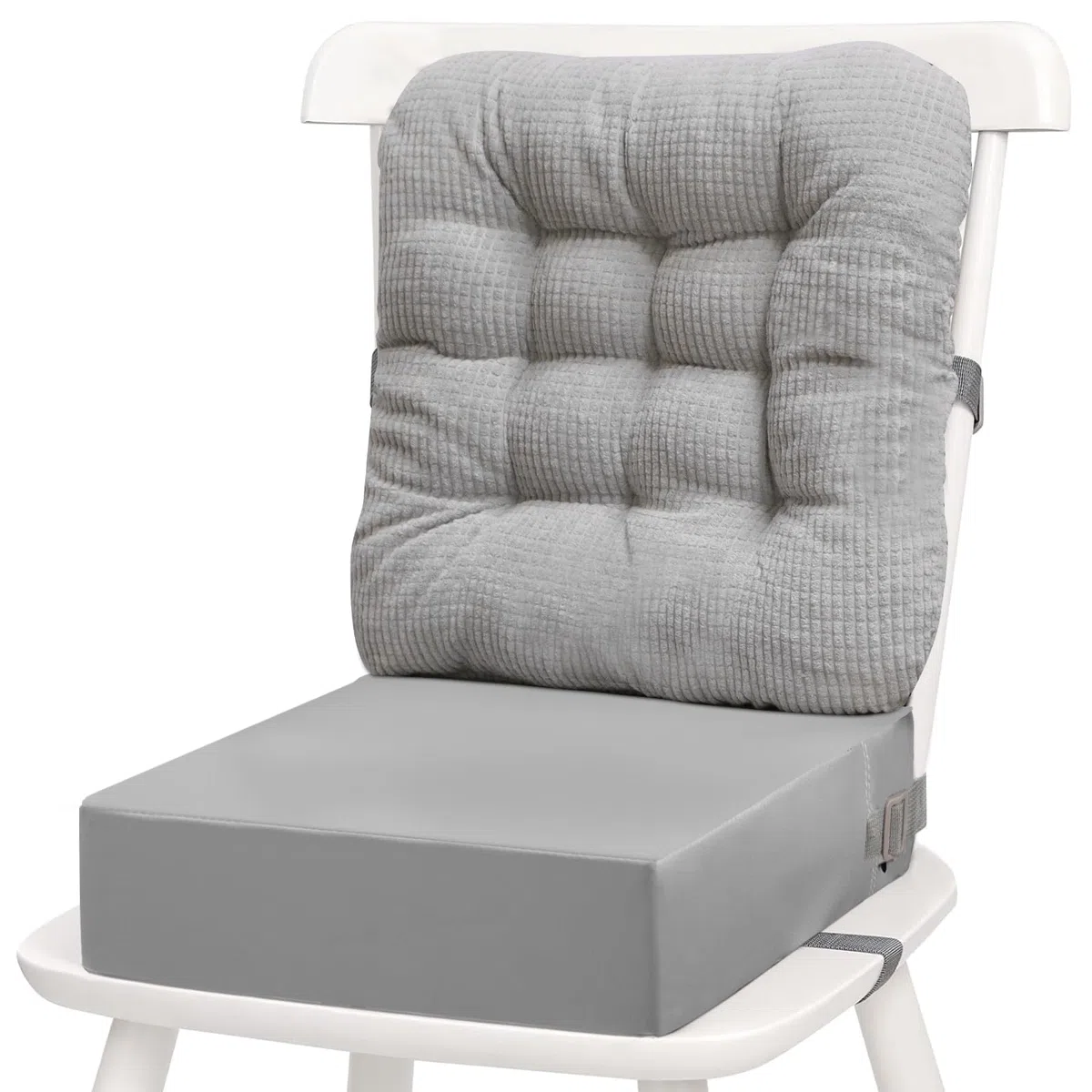 Alzador Silla para Niños Comer, 2 asientos elevadores para niños, con diferentes alturas para comer, extraíble y fácil de limpiar, asiento elevador antideslizante