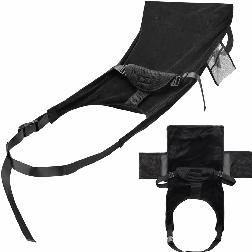 YGCHEN Hamaca de Viaje para Avión, Cuna Portátil para Avión, Cuna de Viaje Ligera para Bebés, Accesorio para Asiento de Avión, Accesorio Indispensable para Viajar en Familia