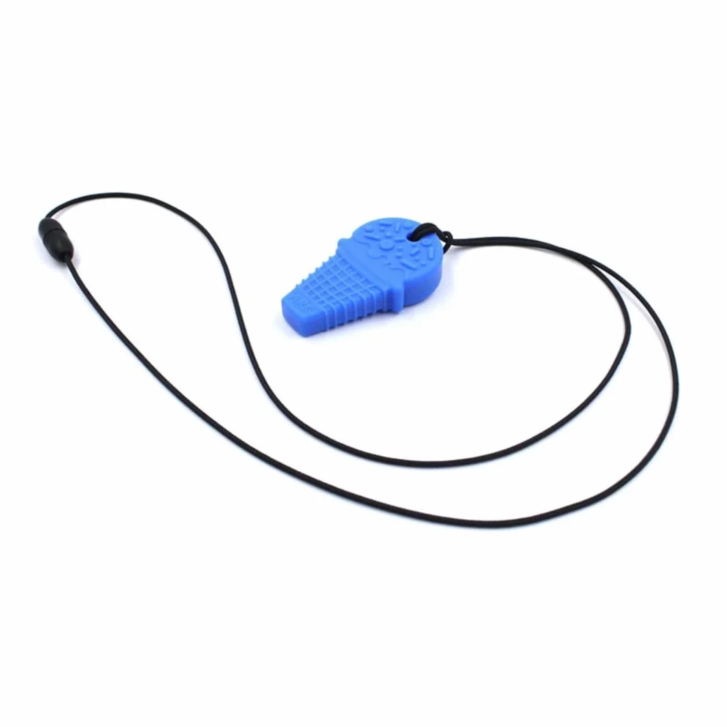 ARK - Collar para masticar diferentes grosores y formas con correa ajustable e instrucciones de cuidado ATC - Collar Sensory